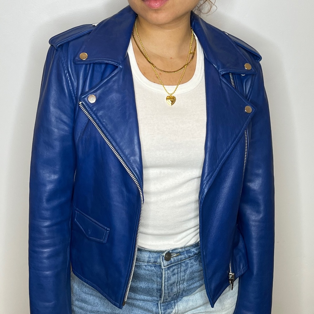 Walter Baker Biker Leather Jacket